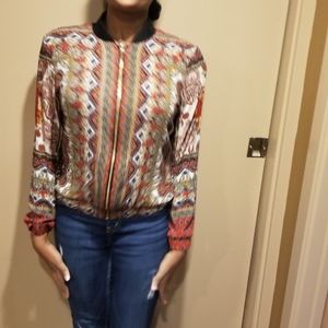 Jacket, multi color, size, M